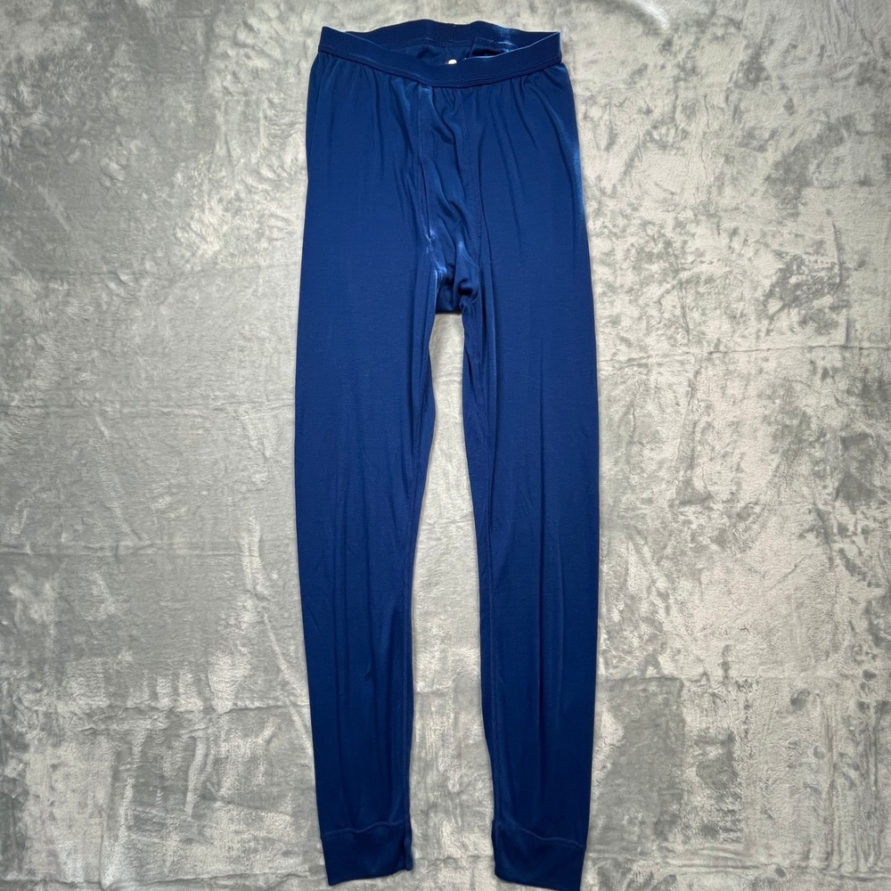 Patagonia Capilene Base‎ Layer Pants Mens Large Blue Thermal Leggings 44001 USA